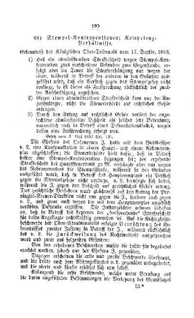 Stempel-Kontraventionen; Kompetenz-Verhältnisse : [I. Allgemeine Verhältnisse der Behörden und Beamten]