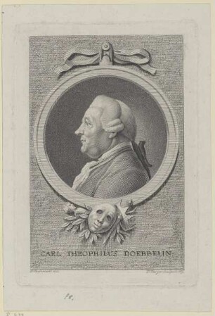Bildnis des Carl Theophilus Doebbelin