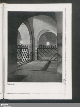 Dom zu Speyer. Kaisergräber