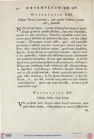 Observatio LIII
