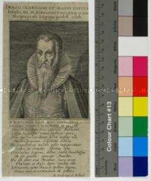 Porträt des Philosophen und Naturforschers Rudolph Goclenius
