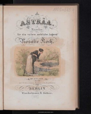 Asträa : Novellen für die reifere weibliche Jugend
