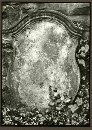 Friedhof, Grabstein, ende 18. Jh.