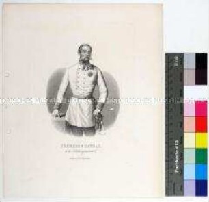 Porträt des österreichischen Generals Johann Freiherr von Haynau