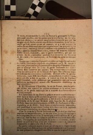 Extrait du Moniteur, du 3 Juin 1814