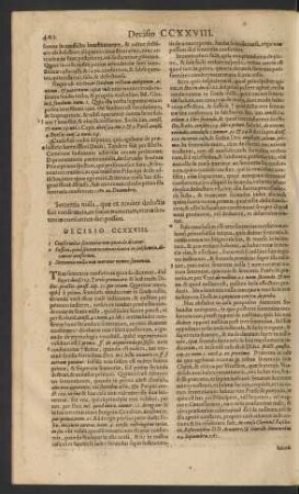 Decisio CCXXVIII.