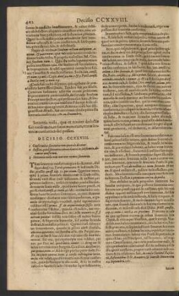 Decisio CCXXVIII.