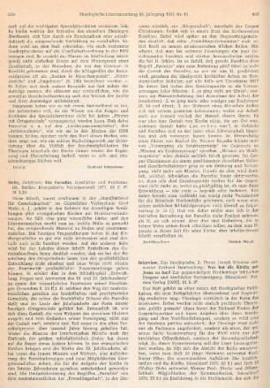 860-862 [Rezension] Schierse, Franz Joseph, Was hat die Kirche mit Jesus zu tun?