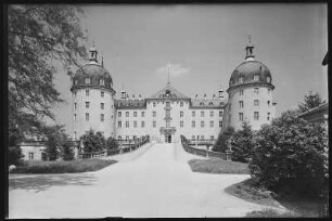 Moritzburg. Schloss, Aufgang