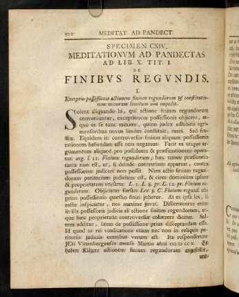 502-510, Ad Lib. X. Tit. I. Finium Regundorum