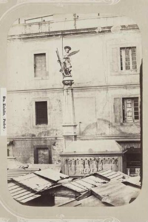 Bellezas de Barcelona — Sta. Eulalia, (Padró) & Figur der Heiligen Eulalia von Barcelona
