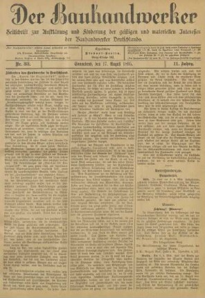 17. August 1895, Nr. 33