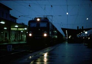 Heilbronn Hbf. Lok 110 261