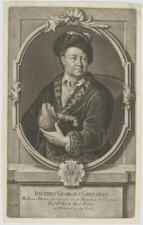 Bildnis des Ioannes Georgivs Gmelinvs