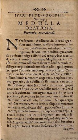 Medulla oratoria : continens omnium transitionum formulas ; quibus ornari possit oratio rhetorica