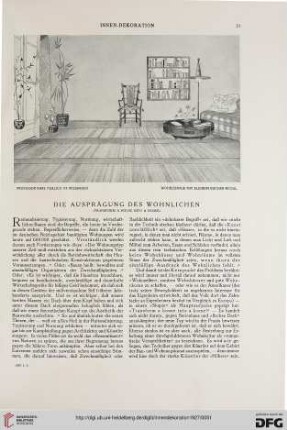 38: Die Ausprägung des Wohnlichen : "Transform a house into a home"