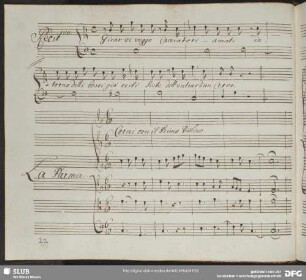 Recitativo: Girar vi veggo cacciatori amati