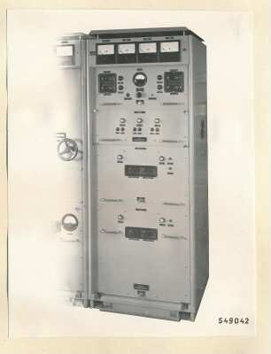 Fernsehsender Bild und Ton, Schrank 4, Frontseite, Foto 1954