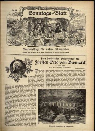 Ausgabe vom Sonntag, den 04. April 1915.