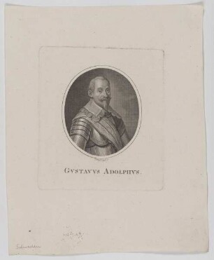 Bildnis des Gvstavvs Adolphvs, König von Schweden