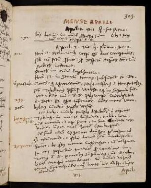 309-320, 1.-17. April 1603