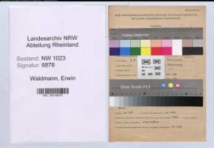 Entnazifizierung Erwin Waldmann , geb. 02.08.1912 (Grenzbeamter)