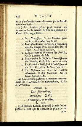 Article 2. Des Expressions.