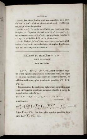 Solution du problème 6.