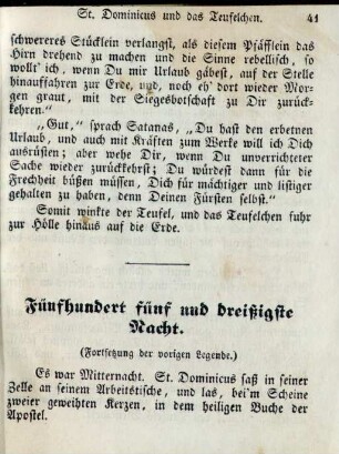 Fünfhundert fünf und dreißigste Nacht