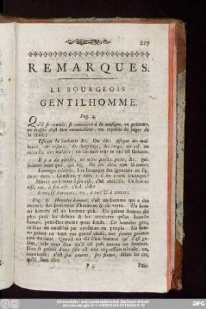 Le Bourgeois Gentilhomme.