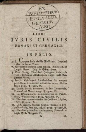 Libri iuris civilis romani et germanici.