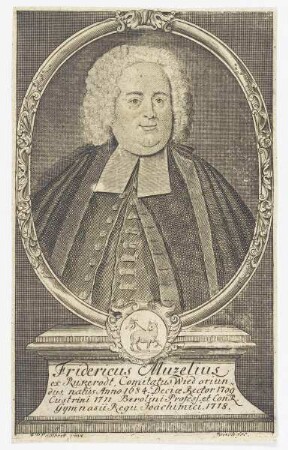 Bildnis des Fridericus Muzelius
