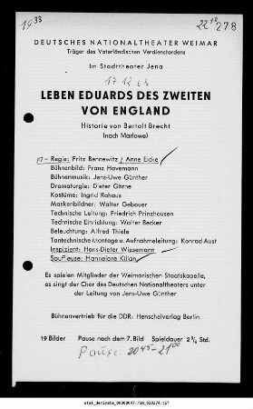 Leben Eduards des Zweiten von England