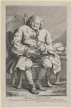 Bildnis des Simon Lord Lovat