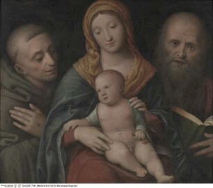 Madonna mit den Heiligen Franziskus und Hieronymus