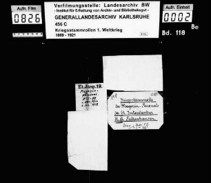 Magazinpersonal der Etappen-Intendantur