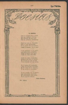 Poesías : La espera