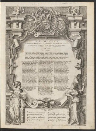 Francisci Tertii Bergomatis Serenissimi Ferdinandi Archiducis Austriae Ducis Borgundiae Comitis tirolis Et. C. Pictoris Aulici Austriacae Gentis Imaginum Pars Prima.