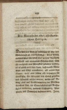 Die Marabuds oder afrikanischen Heiligen.