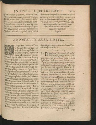 Annotat. In Epist. Petri.