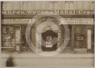Portal des Bürgerhauses Albrechtstraße 3 in Breslau