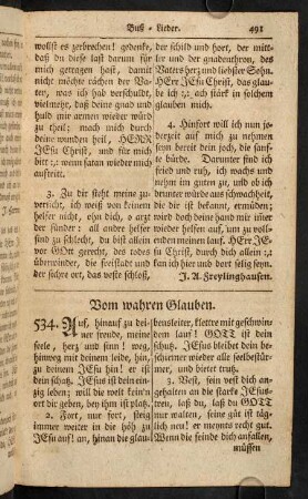 491-506, Vom wahren Glauben
