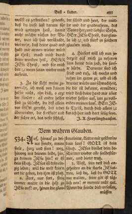 491-506, Vom wahren Glauben