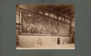 Palazzo Vecchio, Florenz: Saal der 500, Wanddetail (Gemälde Die Einnahme Sienas)