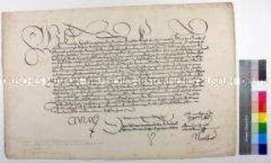 Geleitbrief von Karl V. Kaiser des Heiligen Römischen Reiches für Martin Luther betreffend Ladung zum Wormser Reichstag (Nachdruck)