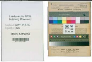 Entnazifizierung Katharina Meurs , geb. 17.09.1895 (Landwirtin)