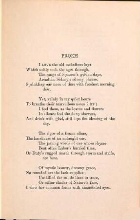 Narrative and legendary poems