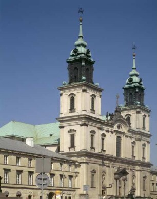 Katholische Kirche zum Heiligen Kreuz, Warschau, Polen
