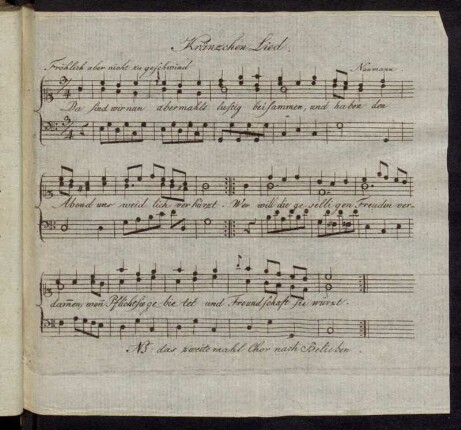 Kränzchen Lied