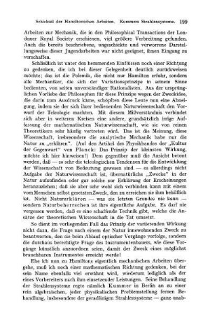 Kummers Strahlensysteme.